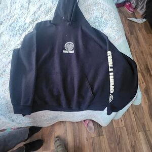 Black Hoodie with Saint Pablo Logo